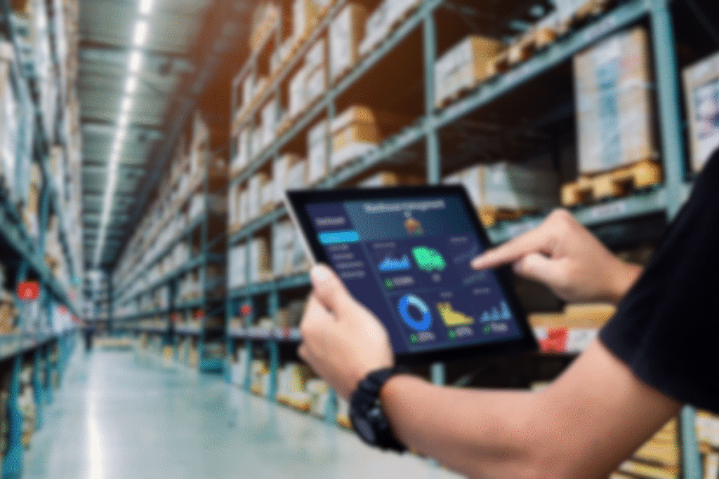 Facilities management for a warehouse digitally managed