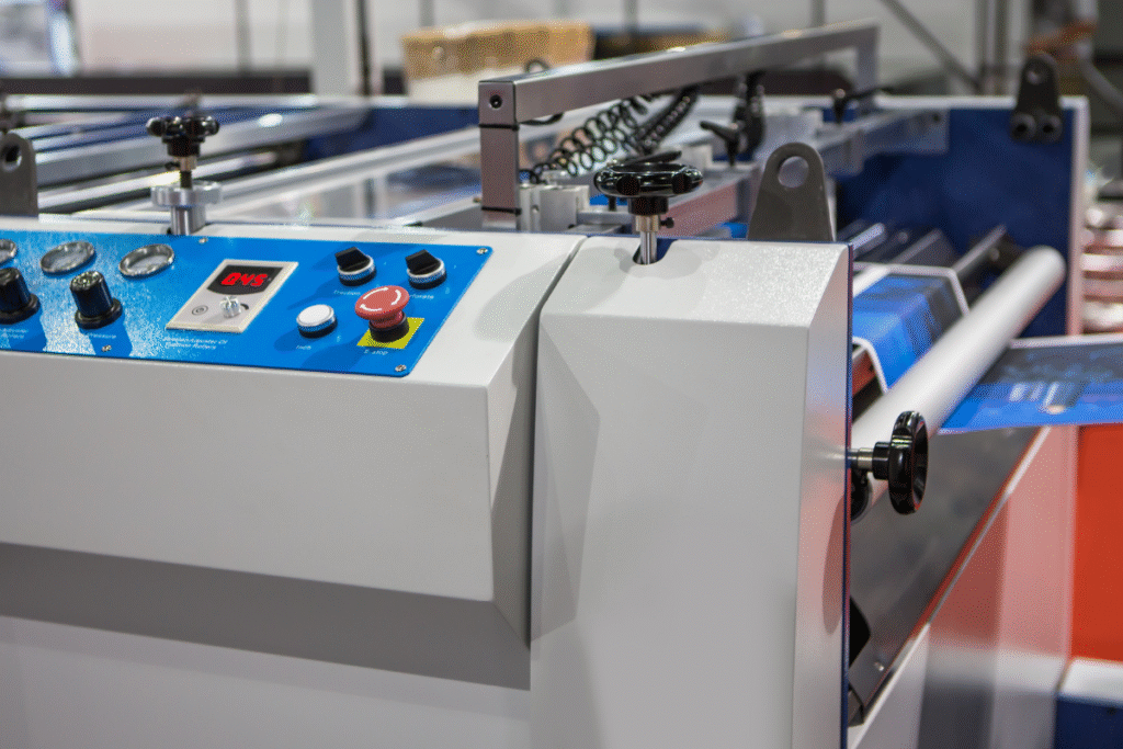 Industrial plastic laminator machine