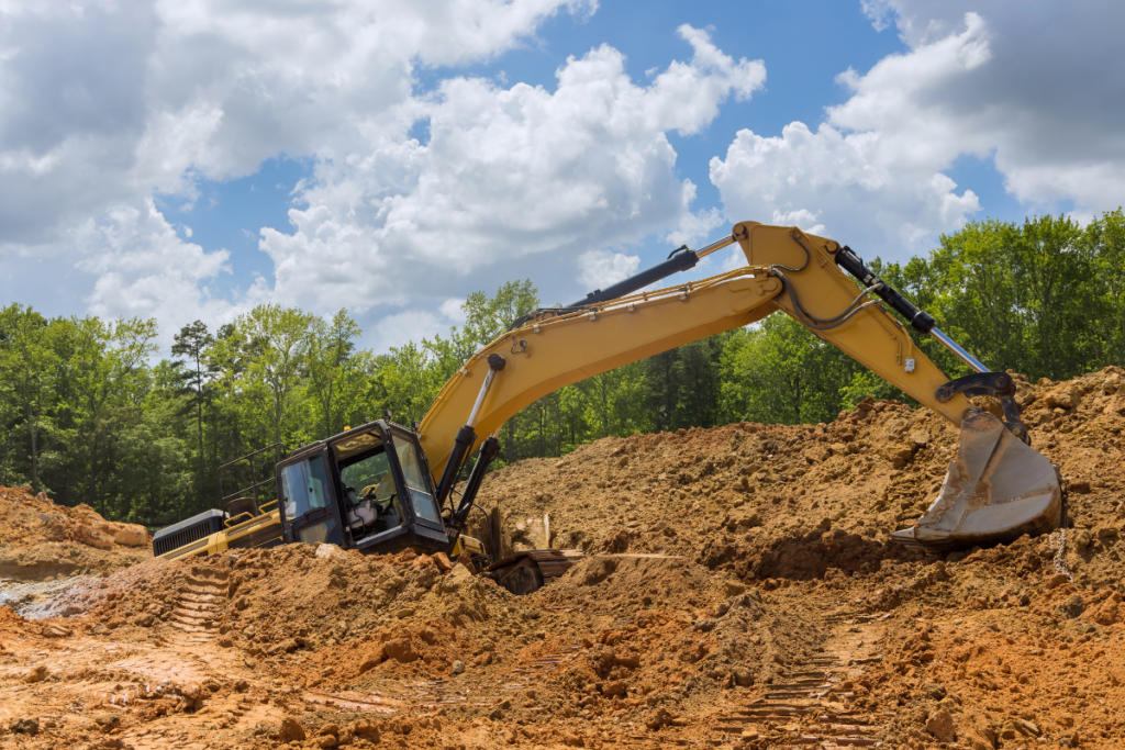 excavation pit in Australia